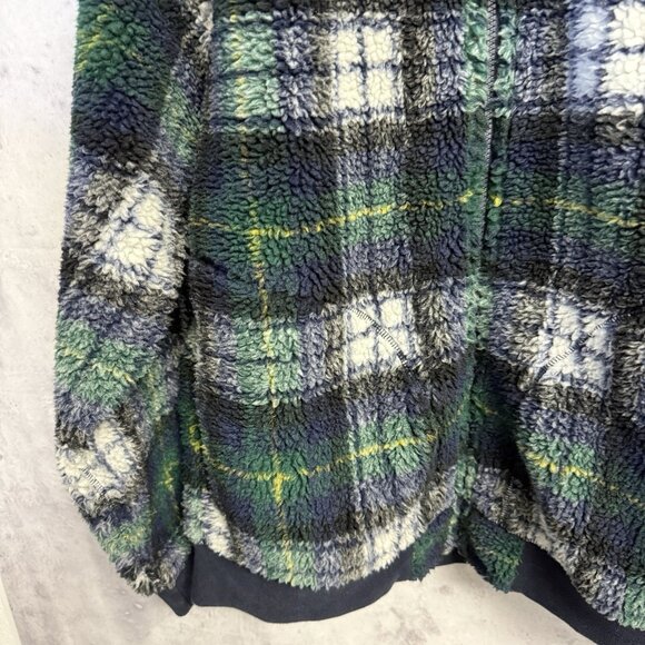J Crew Fleece Jacket Nordic Sherpa Zip Up Sweater Hiking Outdoor XL 26x29 - Picture 4 of 12